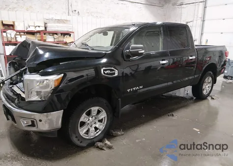 2017 Nissan Titan Sv z USA, uszkodzony, nr VIN 1N6AA1E5XHN571194